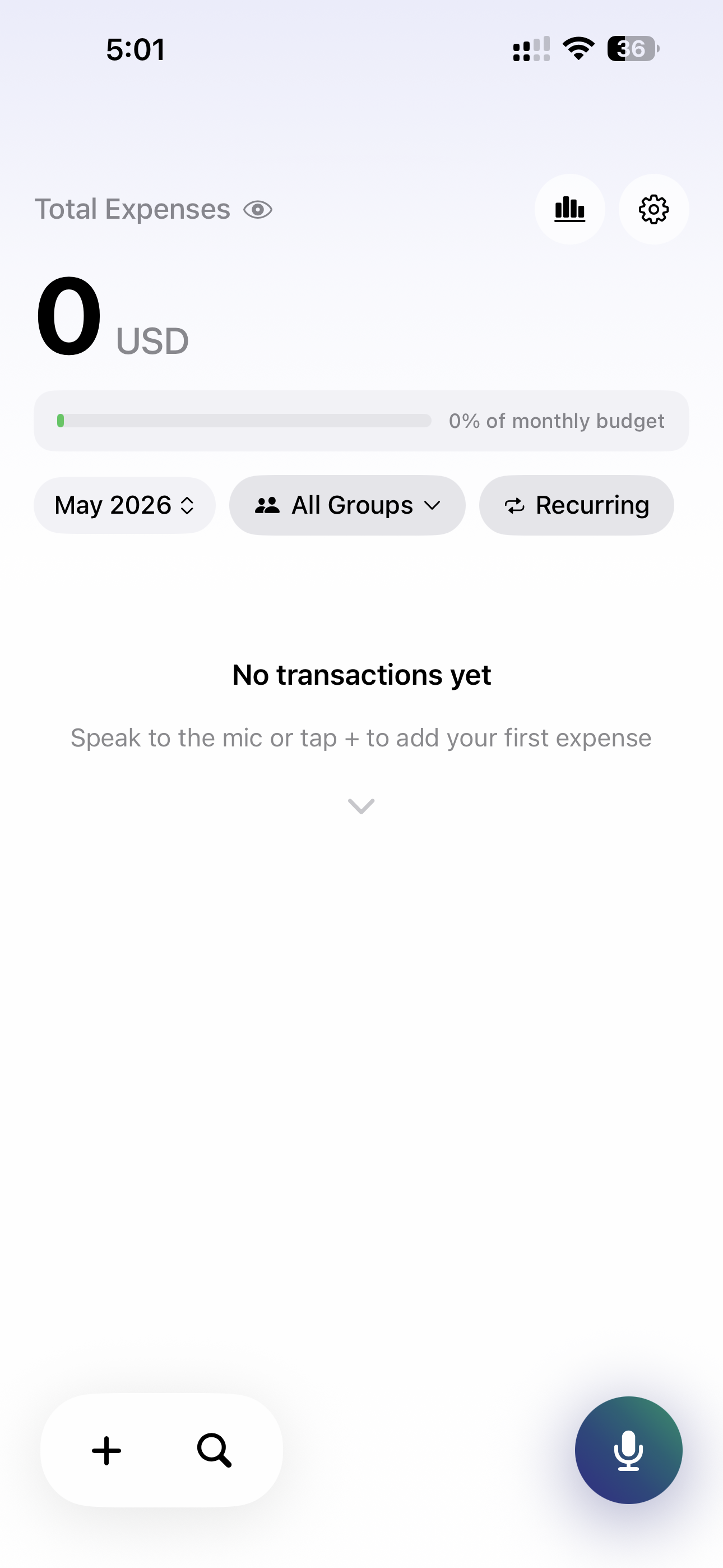 Open app
