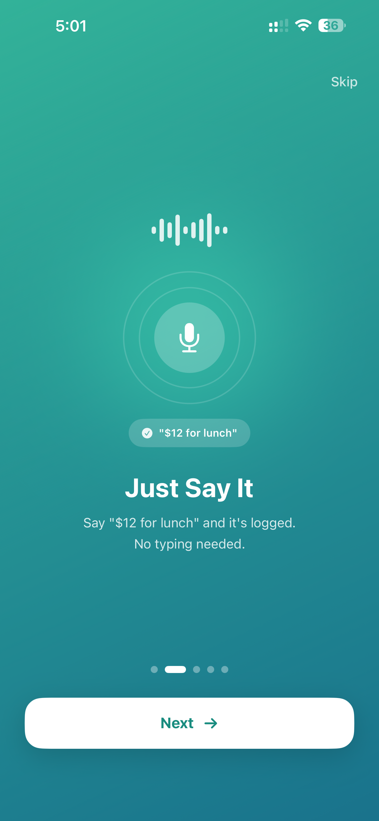 Just say it